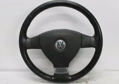 Volkswagen, Tiguan Steering Wheel Leather 5N Black 05/08 08/16