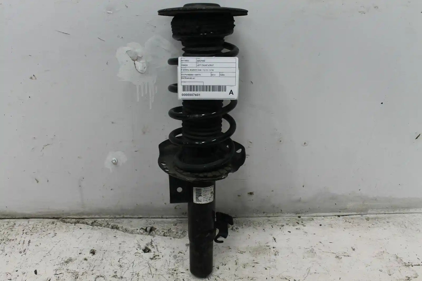 Volvo, S60/V60 Left Front Strut F Series Marked 50# 12/10 12/18