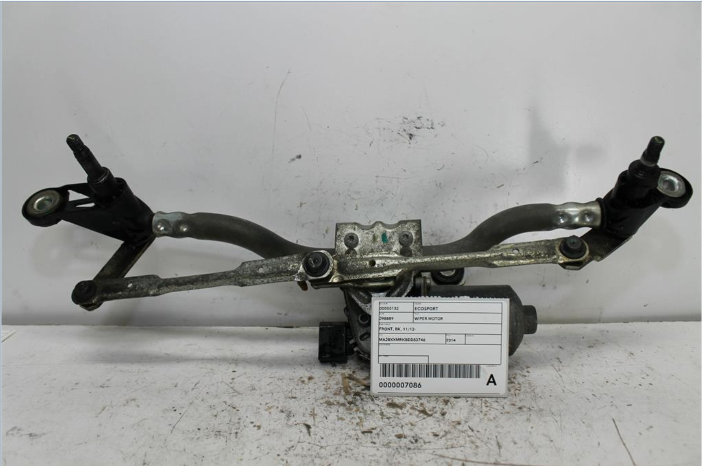 Ford, Ecosport Wiper Motor Front Bk 11/13