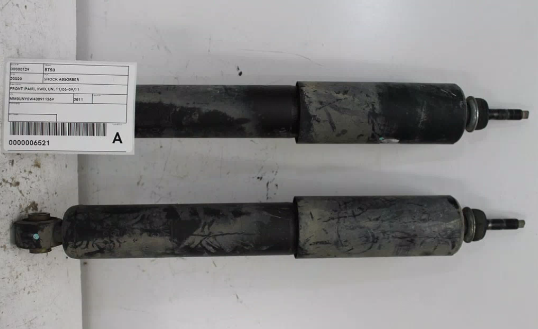 Mazda, Bt50 Shock Absorber Front (Pair) 2Wd Un 11/06 09/11