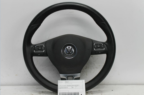 Volkswagen, Passat Steering Wheel 3C/Mk6/3Cc B6 B7 Square Buttons 03/06 05/15