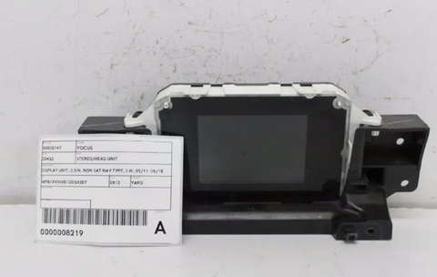 Ford, Focus Stereo/Head Unit Display Unit 3.5In Non Sat Nav Type Lw 05/11 08/15