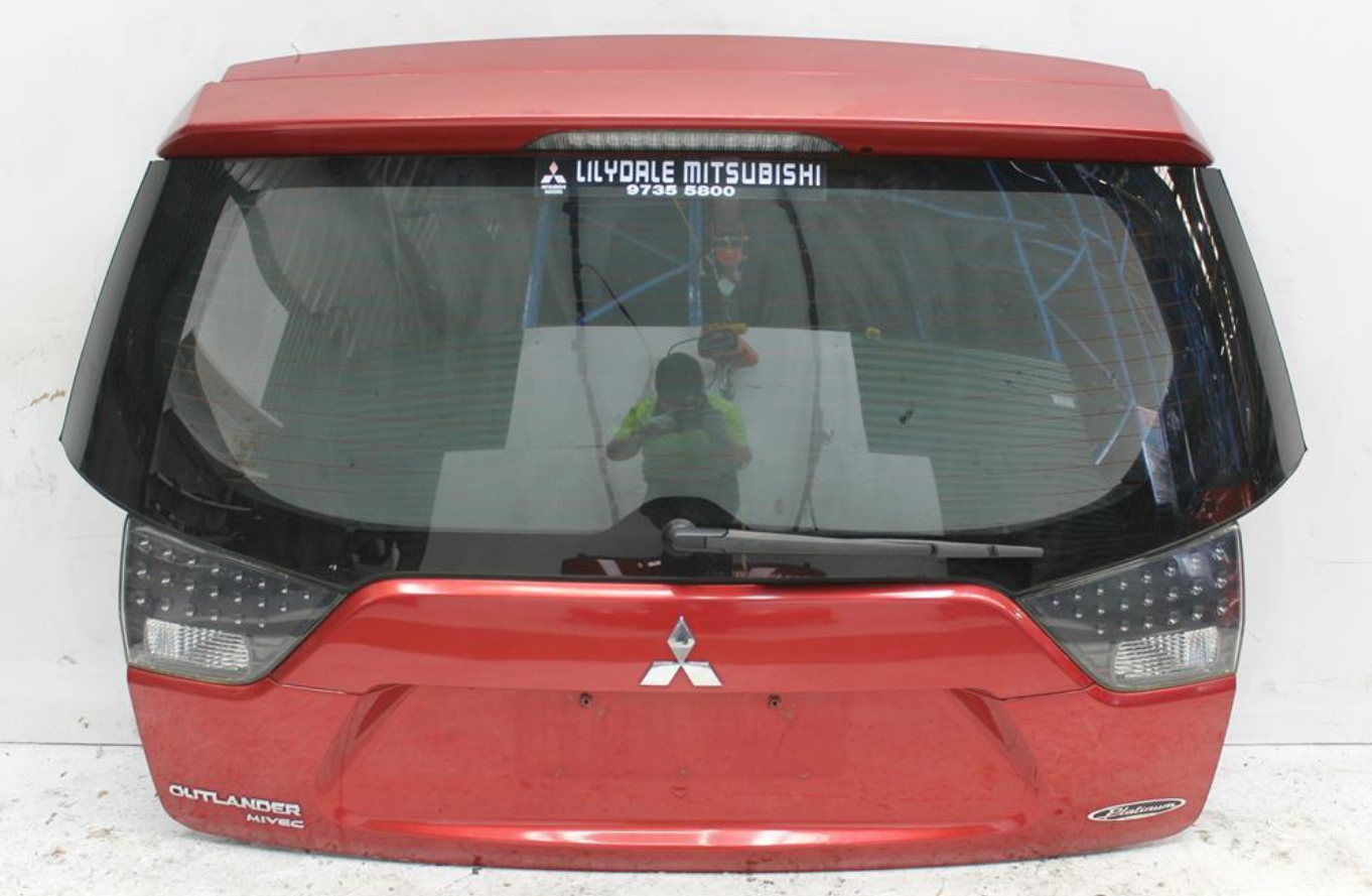 Mitsubishi, Outlander Bootlid/Tailgate Tailgate Zg Zh Upper Non Camera Type 11/06 10/12