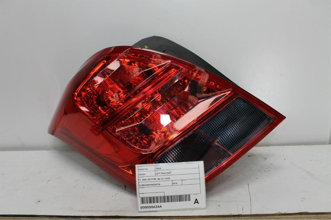 Holden, Trax Left Taillight Tj Non Led Type 08/13 12/20