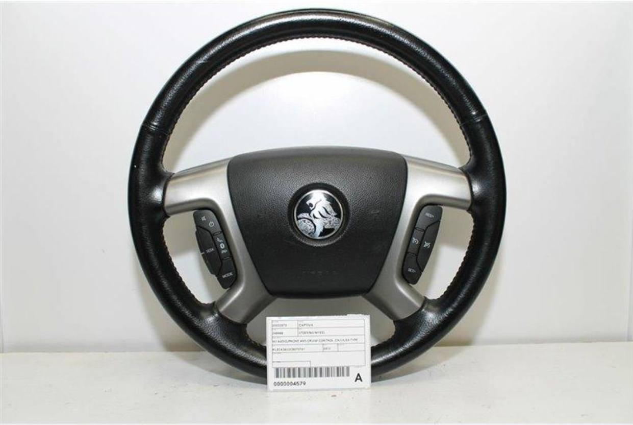 Holden, Captiva Steering Wheel W/ Audio/Phone And Cruise Control Cx/Lx/Sx Type (4Th Letter Vin C) Cg 01/11 06/18