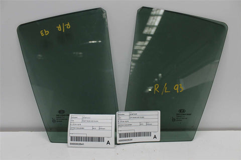 Kia, Sportage Left Rear Side Glass Sl 07/10 10/15