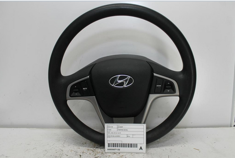 Hyundai, Accent Steering Wheel Vinyl Rb 07/13 12/19