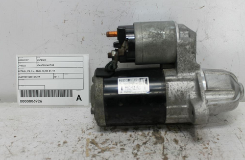Suzuki, Kizashi Starter Motor Petrol Fr 2.4 J24B 12/09 01/17