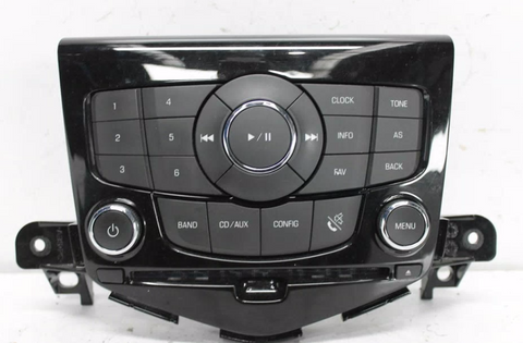 Holden, Cruze Stereo/Head Unit Dash Radio Control Panel/Control Unit Non Sat Nav Type Gloss Black Face Jh 03/11 01/17
