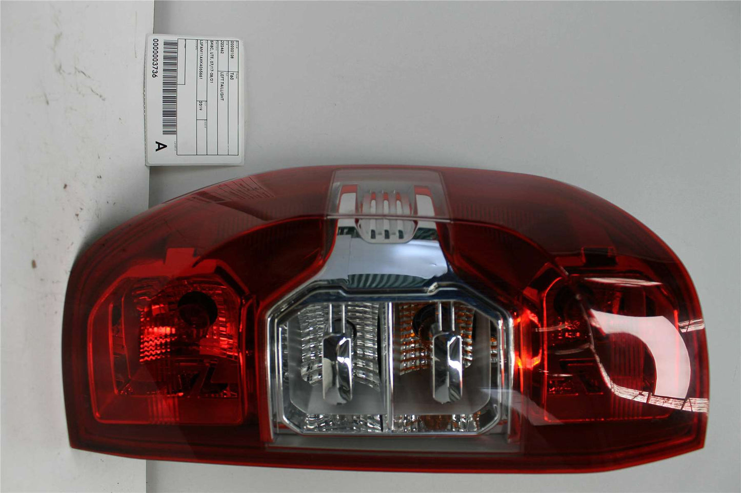 LDV, T60 Left Taillight Sk8C Ute 07/17 08/21