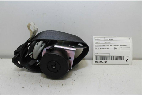 Mitsubishi, Outlander Seat Belt Rh Rear Mid Assy (Belt And Stalk) Zg 11/06 09/09