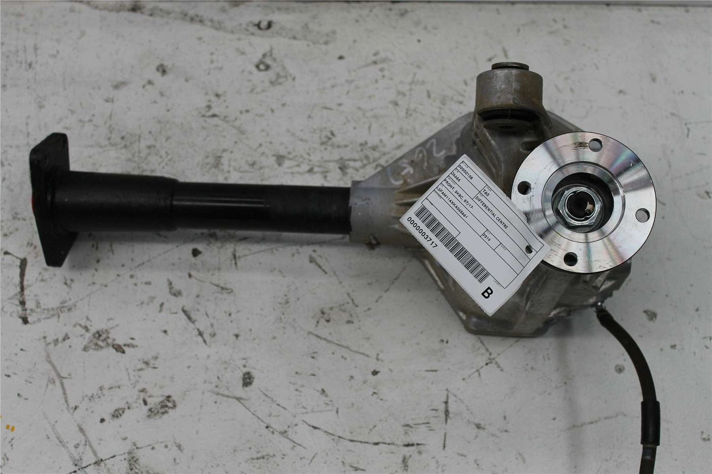 LDV, T60 Differential Centre Front Sk8C 07/17