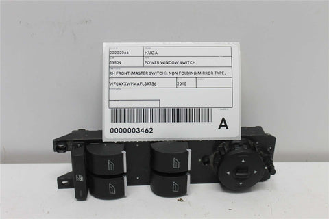 Ford, Kuga Power Window Switch Rh Front (Master Switch) Non Folding Mirror Type Tf 11/12 09/16