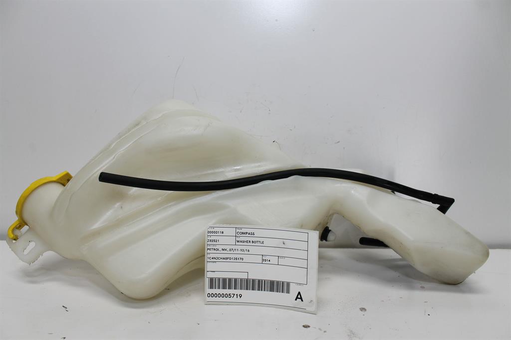 Jeep, Compass Washer Bottle Petrol Mk 07/11 12/16