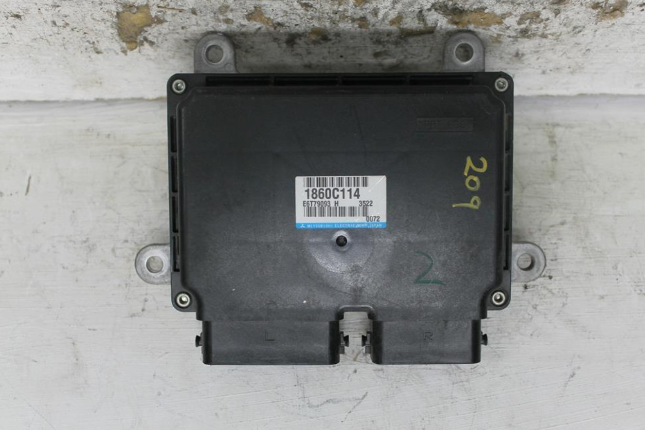 Mitsubishi, Lancer Ecu 2.0 Manual T/M Ecu Only P/N 1860C114 Cj 07/07 10/15