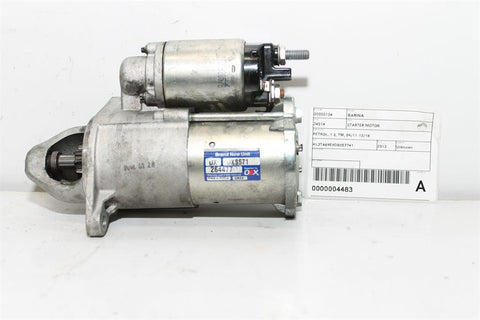 Holden, Barina Starter Motor Petrol 1.6 Tm 09/11 12/18