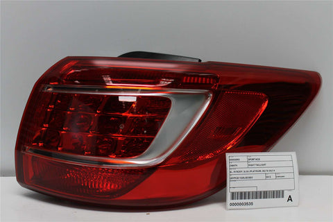 Kia, Sportage Right Taillight Sl In Body Si/Sli/Platinum 05/10 04/14