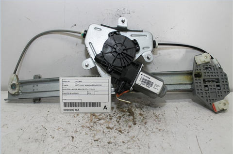 Hyundai, Accent Left Front Window Reg/Motor Door Reg & Motor Assy Rb 07/11 12/19
