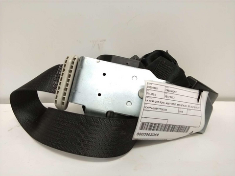 Fiat, Freemont Seat Belt Lh Rear 3Rd Row Assy (Belt And Stalk) Jf 04/13 01/17
