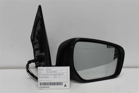 Renault, Koleos Right Door Mirror H45 Colour Coded Heated Power Folding Type 11/11 08/13