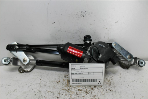 Hyundai, Accent Wiper Motor Front Rb 07/11 12/19