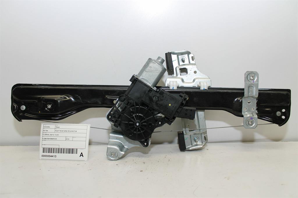 Holden, Trax Right Rear Wnd Reg/Motor Tj Series 08/13 12/20