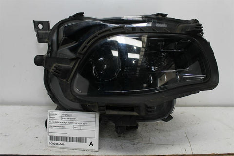 Jeep, Cherokee Right Headlamp Kl Halogen W/ Black Insert Type 02/14 03/18