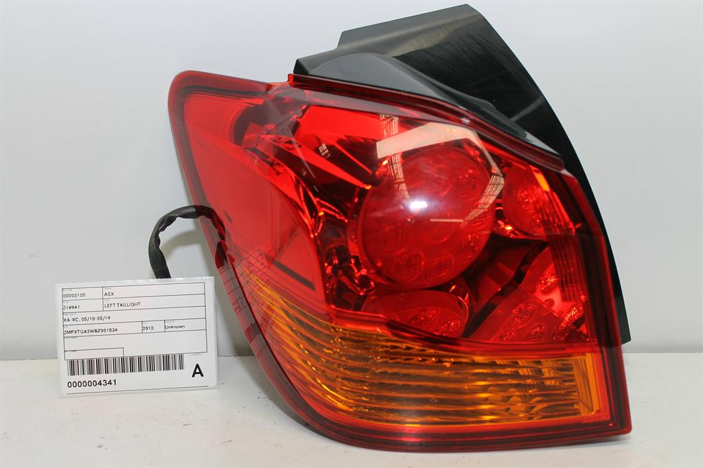 Mitsubishi, ASX Left Taillight Xa Xc 05/10 05/19