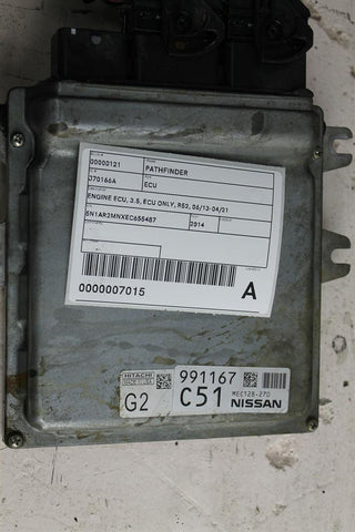 Nissan, Pathfinder Ecu 3.5 Ecu Only R52 06/13 04/21