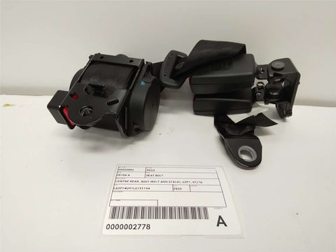 MG, MG3 Seat Belt Centre Rear Assy (Belt And Stalk) Szp1 07/16