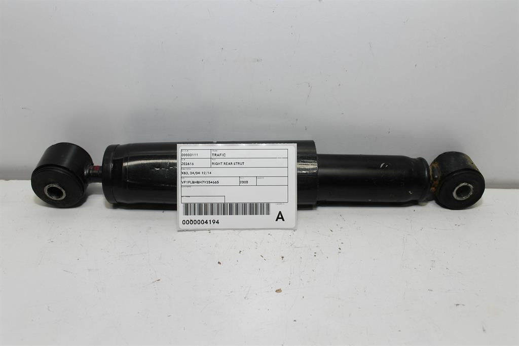 Renault, Trafic Right Rear Strut X83 04/04 12/14