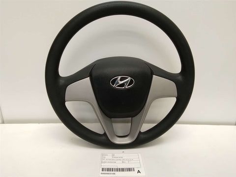 Hyundai, I20 Steering Wheel Vinyl Pb Non Audio Control Type 07/10 12/15