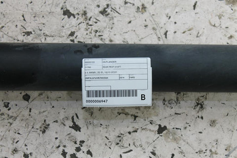 Mitsubishi, Outlander Rear Prop Shaft 2.2 Diesel Zj Zl 10/12 07/21