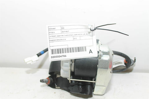 Kia, Rio Seat Belt Lh Front Assy (Belt And Stalk) 5Dr Hatch Ub 08/11 11/16