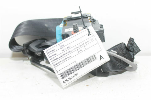 Kia, Rio Seat Belt Lh Rear Assy (Belt And Stalk) Hatch Ub 08/11 11/16