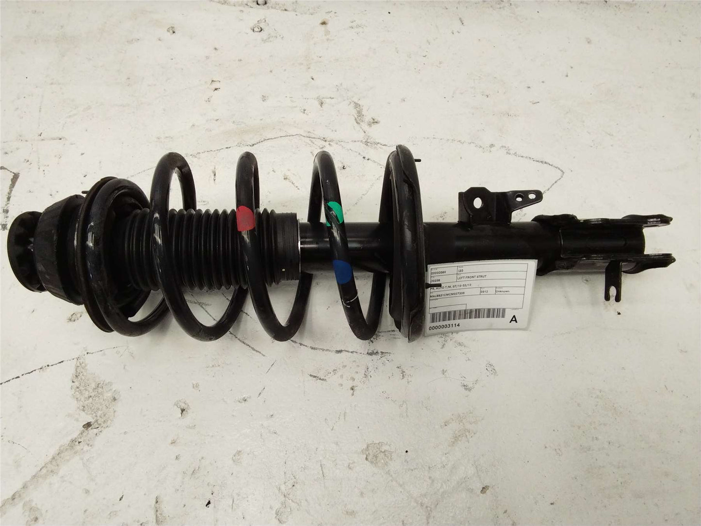 Hyundai, I20 Left Front Strut Pb Auto T/M 07/10 03/12