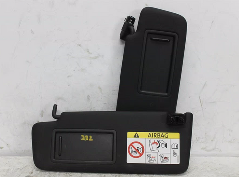 Skoda, Rapid Sun Visor Nh Pair Black 05/14 12/20