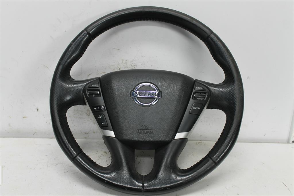 Nissan, Murano Steering Wheel Leather Z51 Black 12/08 01/15