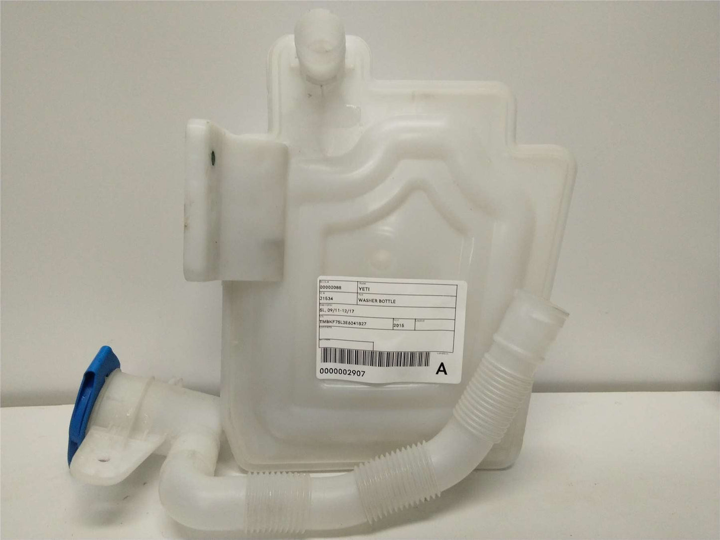 Skoda, Yeti Washer Bottle 5L 09/11 12/17