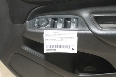 Holden, Equinox Power Window Switch Rh Front (Master Switch) Eq Power Folding Mirror Type 09/17 12/20