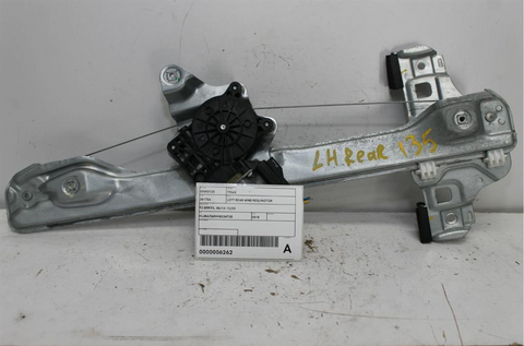 Holden, Trax Left Rear Wnd Reg/Motor Tj Series 08/13 12/20