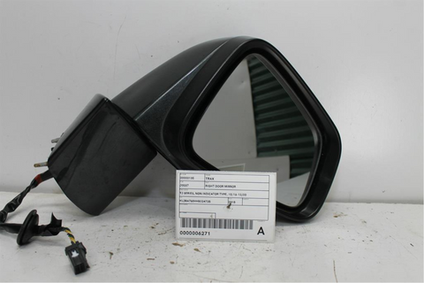 Holden, Trax Right Door Mirror Tj Series Non Indicator Type 10/16 12/20