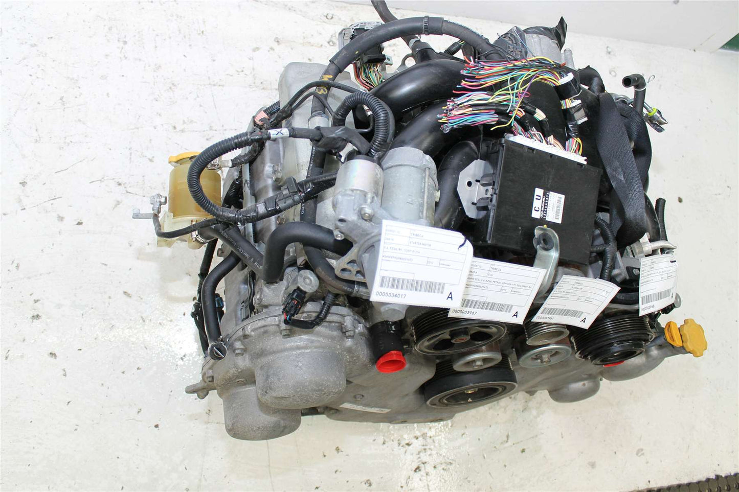 Subaru, Tribeca Starter Motor 3.6 Ez36 B9 12/07 01/14