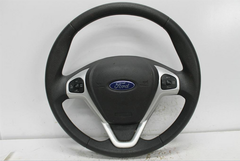 Ford, Ecosport Steering Wheel Bk Bl Vinyl W/Audio Controls Type 11/13 01/20