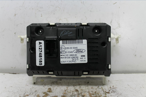 Ford, Ecosport Stereo/Head Unit 3.5In Display Bk 11/13 09/17