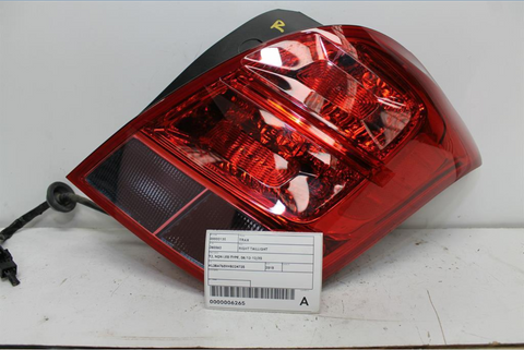 Holden, Trax Right Taillight Tj Non Led Type 08/13 12/20